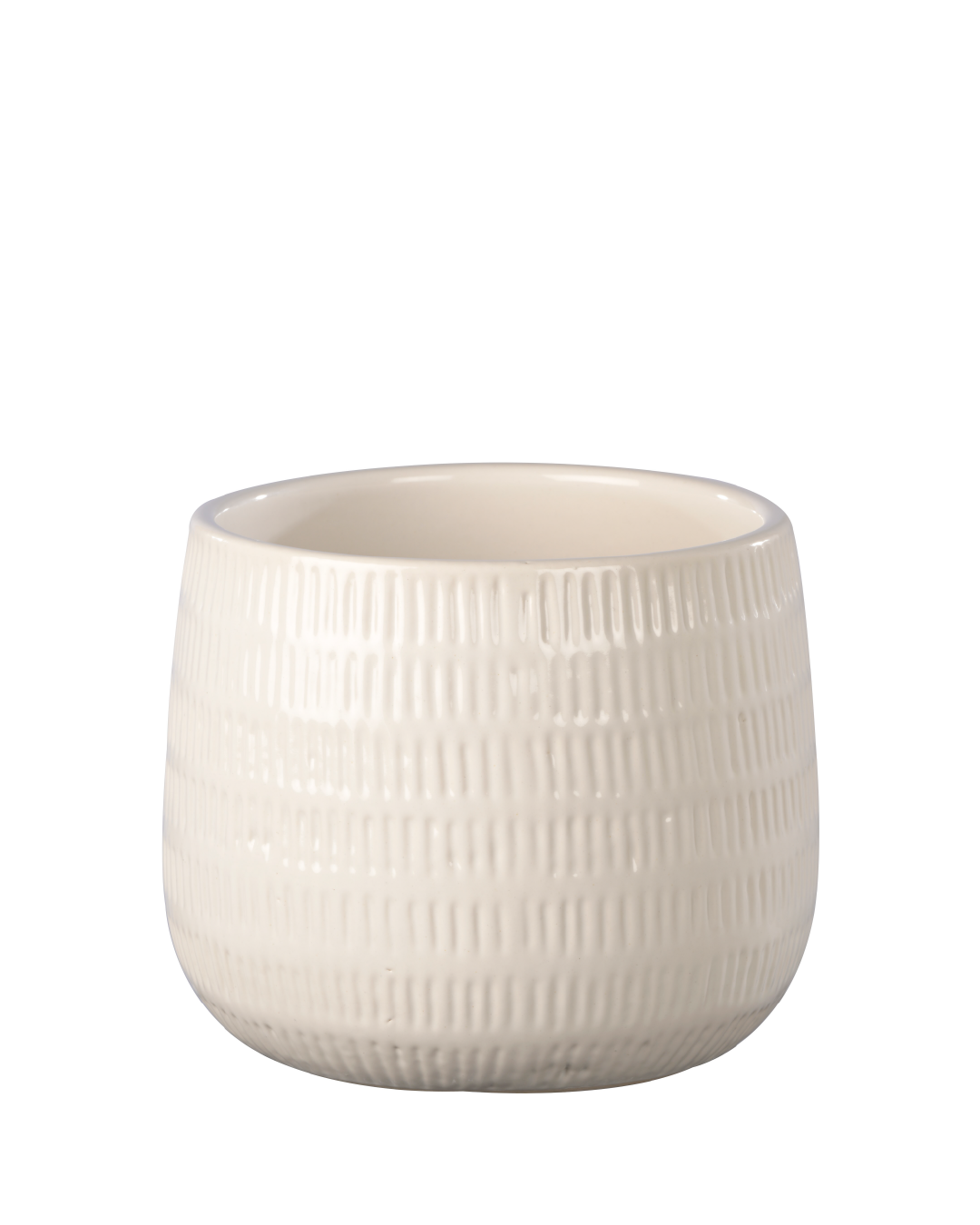 TRANQUIL NEST (Groove planter-White)