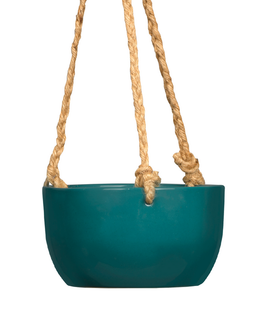 HANGING NEST (Round Hanging Planter- Green)